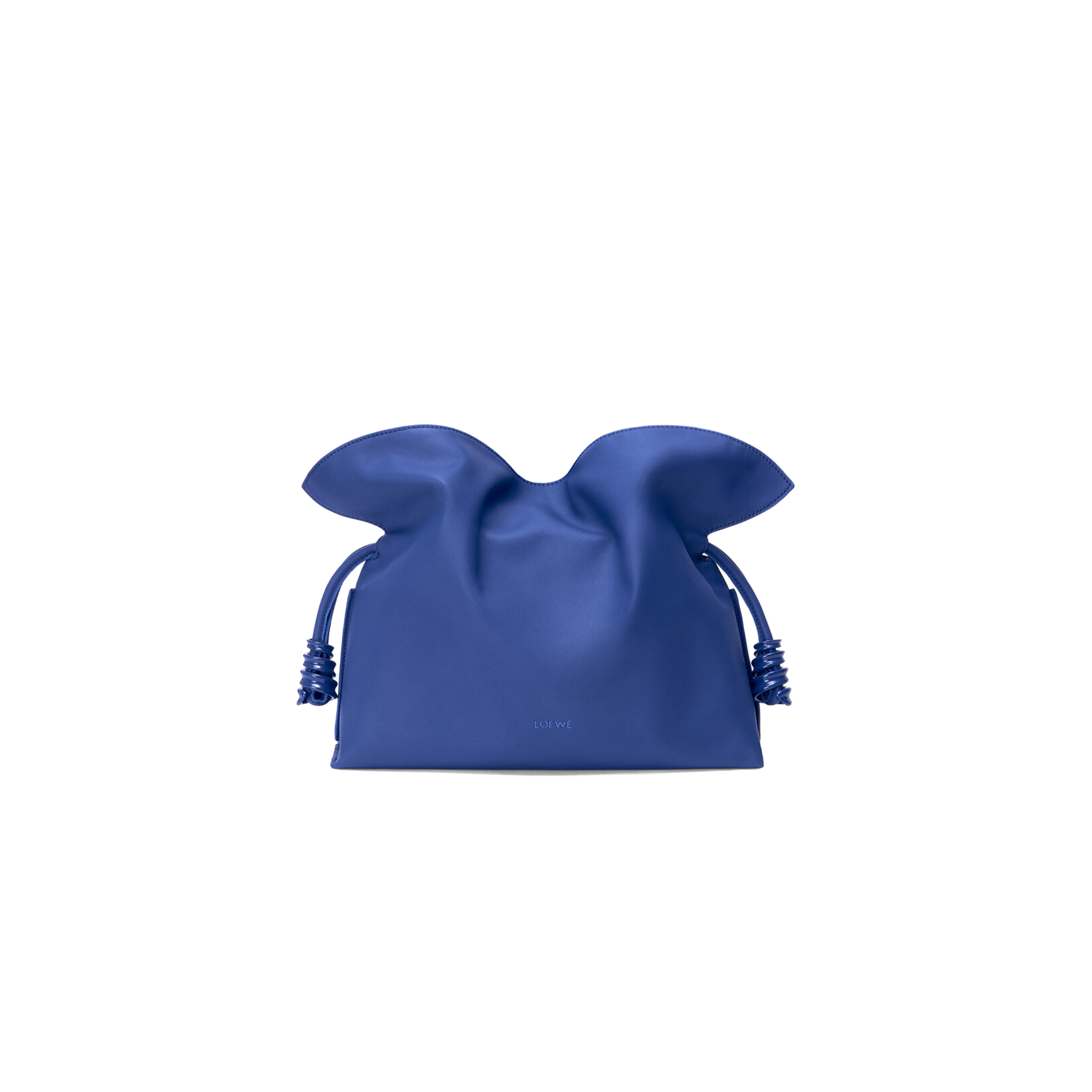 LOEWE MEDIUM COIL FLAMENCO CLUTCH IN NAPPA CALFSKIN A411FC1XEQ (30*24.5*10.5cm)